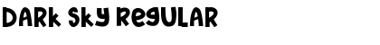 Download Dark Sky Font Download Dark Sky Font