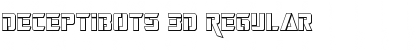 Download Deceptibots 3D Font Download Deceptibots 3D Font