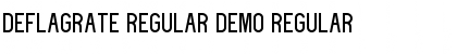 Download deflagrate regular demo Font Download deflagrate regular demo Font