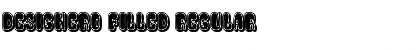 Download Designero Filled Font Download Designero Filled Font
