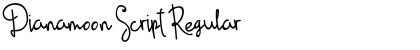Download Dianamoon Script Font Download Dianamoon Script Font