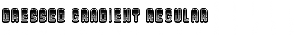 Download Dressed Gradient Font Download Dressed Gradient Font