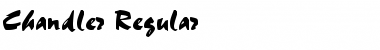 Download Chandler Font Download Chandler Font