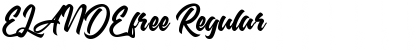 Download ELANDE free Font Download ELANDE free Font