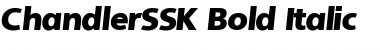 Download ChandlerSSK Font Download ChandlerSSK Font