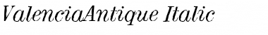 Download ValenciaAntique Font Download ValenciaAntique Font
