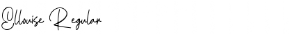 Download Ellouise Font Download Ellouise Font