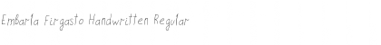 Download Embarla Firgasto Handwritten Font Download Embarla Firgasto Handwritten Font