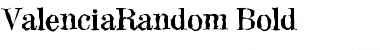 Download ValenciaRandom Font Download ValenciaRandom Font