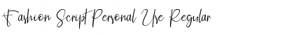 Download Fashion Script Personal Use Font Download Fashion Script Personal Use Font