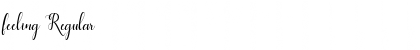 Download feeling Font Download feeling Font