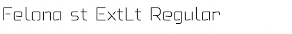 Download Felona st ExtLt Font Download Felona st ExtLt Font