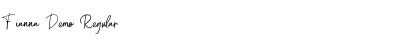 Download Fianna Demo Font Download Fianna Demo Font
