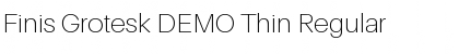 Download Finis Grotesk DEMO Thin Font Download Finis Grotesk DEMO Thin Font