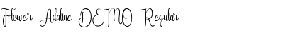 Download Flower Adaline DEMO Font Download Flower Adaline DEMO Font