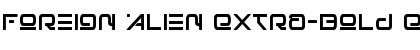 Download Foreign Alien Extra-Bold Font Download Foreign Alien Extra-Bold Font