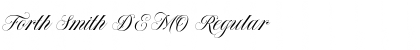 Download Forth Smith DEMO Font Download Forth Smith DEMO Font