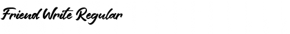 Download Friend Write Font Download Friend Write Font