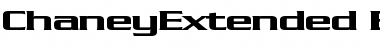 Download ChaneyExtended Font Download ChaneyExtended Font