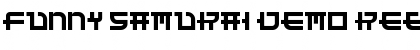 Download Funny Samurai Demo Font Download Funny Samurai Demo Font