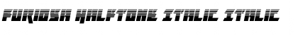 Download Furiosa Halftone Italic Font Download Furiosa Halftone Italic Font