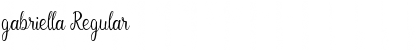 Download gabriella Font Download gabriella Font