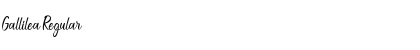 Download Gallilea Font Download Gallilea Font
