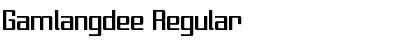 Download Gamlangdee Font Download Gamlangdee Font