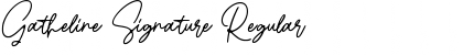 Download Gatheline Signature Font Download Gatheline Signature Font