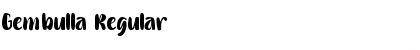 Download Gembulla Font Download Gembulla Font
