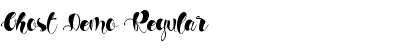 Download Ghost Demo Font Download Ghost Demo Font