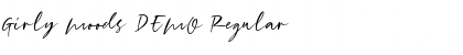 Download Girly Moods DEMO Font Download Girly Moods DEMO Font