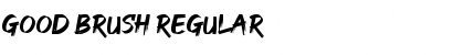 Download GOOD BRUSH Font Download GOOD BRUSH Font