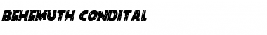 Download Behemuth Condensed Italic Font Download Behemuth Condensed Italic Font
