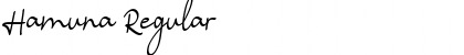 Download Hamuna Font Download Hamuna Font