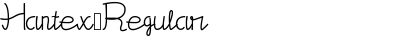 Download Hantex Font Download Hantex Font