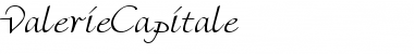 Download ValerieCapitale Font Download ValerieCapitale Font