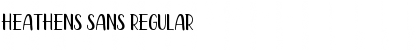 Download Heathens Sans Font Download Heathens Sans Font