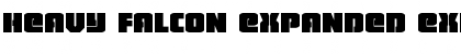 Download Heavy Falcon Expanded Font Download Heavy Falcon Expanded Font