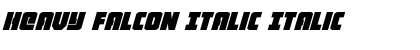 Download Heavy Falcon Italic Font Download Heavy Falcon Italic Font