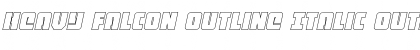 Download Heavy Falcon Outline Italic Font Download Heavy Falcon Outline Italic Font