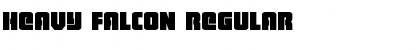 Download Heavy Falcon Font Download Heavy Falcon Font