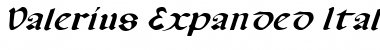 Download Valerius Expanded Italic Font Download Valerius Expanded Italic Font