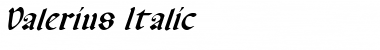 Download Valerius Italic Font Download Valerius Italic Font