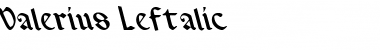 Download Valerius Leftalic Font Download Valerius Leftalic Font