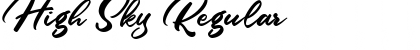 Download High Sky Font Download High Sky Font