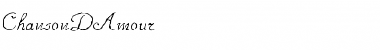 Download ChansonDAmour Font Download ChansonDAmour Font