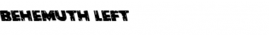 Download Behemuth Leftalic Font Download Behemuth Leftalic Font