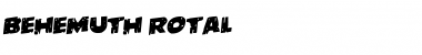 Download Behemuth Rotalic Font Download Behemuth Rotalic Font