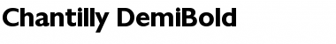 Download Chantilly-DemiBold Font Download Chantilly-DemiBold Font